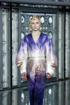 Maison Sara Chraibi Haute Couture spring summer 2025 Paris january 2005 Maison Sara Chraibi Haute Couture spring summer 2025 Paris january 2005, Credit:Zeppelin Avalon  Copyright: xZeppelinx xAvalonx 0959007713