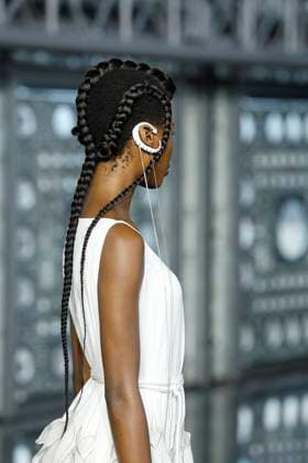 Maison Sara Chraibi Haute Couture spring summer 2025 Paris january 2005 Maison Sara Chraibi Haute Couture spring summer 2025 Paris january 2005, Credit:Zeppelin Avalon  Copyright: xZeppelinx xAvalonx 0959008021
