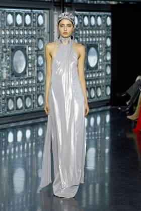 Maison Sara Chraibi Haute Couture spring summer 2025 Paris january 2005 Maison Sara Chraibi Haute Couture spring summer 2025 Paris january 2005, Credit:Zeppelin Avalon  Copyright: xZeppelinx xAvalonx 0959008175