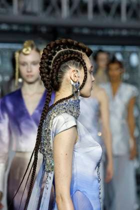Maison Sara Chraibi Haute Couture spring summer 2025 Paris january 2005 Maison Sara Chraibi Haute Couture spring summer 2025 Paris january 2005, Credit:Zeppelin Avalon  Copyright: xZeppelinx xAvalonx 0959008683
