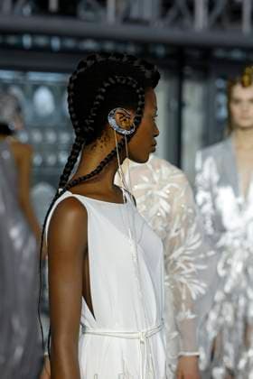 Maison Sara Chraibi Haute Couture spring summer 2025 Paris january 2005 Maison Sara Chraibi Haute Couture spring summer 2025 Paris january 2005, Credit:Zeppelin Avalon  Copyright: xZeppelinx xAvalonx 0959008737