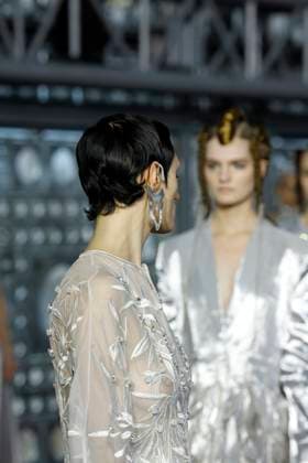 Maison Sara Chraibi Haute Couture spring summer 2025 Paris january 2005 Maison Sara Chraibi Haute Couture spring summer 2025 Paris january 2005, Credit:Zeppelin Avalon  Copyright: xZeppelinx xAvalonx 0959008759