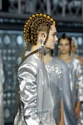 Maison Sara Chraibi Haute Couture spring summer 2025 Paris january 2005 Maison Sara Chraibi Haute Couture spring summer 2025 Paris january 2005, Credit:Zeppelin Avalon  Copyright: xZeppelinx xAvalonx 0959008779