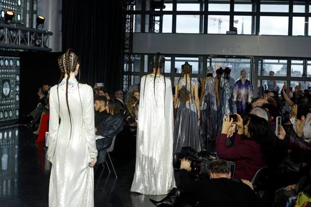 Maison Sara Chraibi Haute Couture spring summer 2025 Paris january 2005 Maison Sara Chraibi Haute Couture spring summer 2025 Paris january 2005, Credit:Zeppelin Avalon  Copyright: xZeppelinx xAvalonx 0959008822