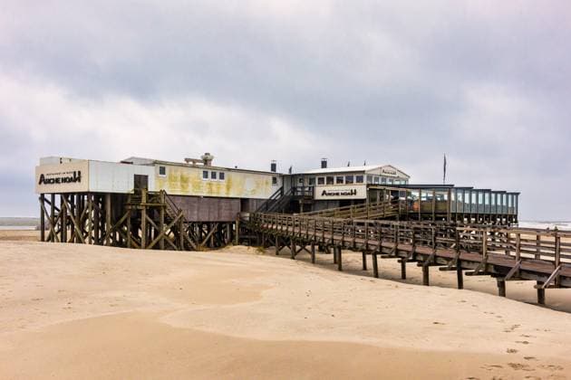 Nordseestrand St. Peter Ording im November Nordseestrand St. Peter Ording im November Copyright: xZoonar.com danielxkuehnex 22719349