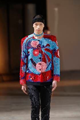 Germanier Haute Couture spring summer 2025 Paris january 2005 Germanier Haute Couture spring summer 2025 Paris january 2005, Credit:Zeppelin Avalon  Copyright: xZeppelinx xAvalonx 0958989936