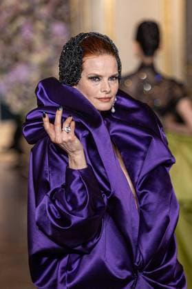 PFW Miss Sohee Runway NB A model walks the runway during the Yuima Nakazato Haute Couture Spring-Summer 2025 show as part of Paris Fashion Week on January 30, 2025 in Paris, France. Photo by Nasser Berzane ABACAPRESS.COM Paris France  Copyright: xBerzanexNasser ABACAx