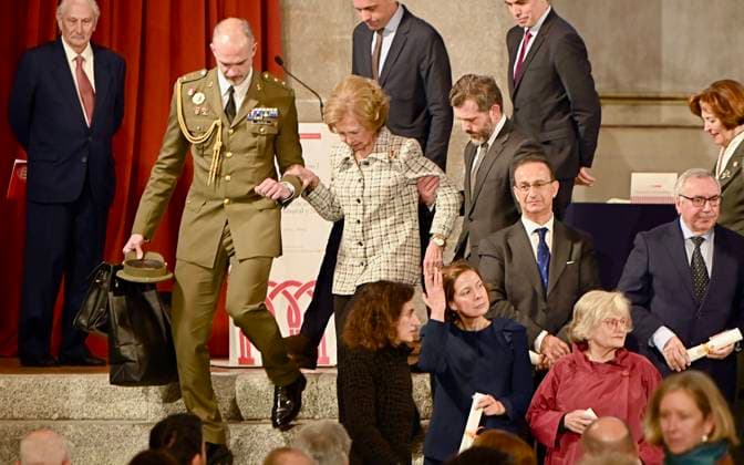 Entertainment Bilder des Tages Queen Sofia of Greece during Europa Nostra and Hispania Nostra awards in Segovia on Friday, 31 January 2025. Cordon Press  ANTONIOxQUILEZ