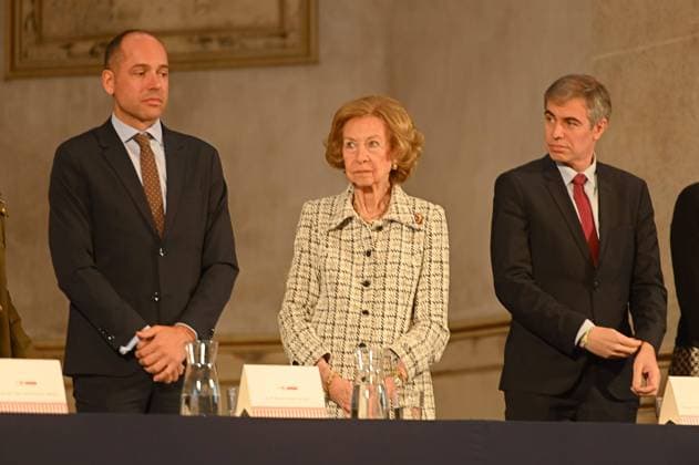 Queen Sofia of Greece during Europa Nostra and Hispania Nostra awards in Segovia on Friday, 31 January 2025. Cordon Press 