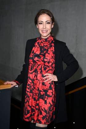 Anastasia Zampounidis at the Kilian Kerner Fashion Show at Berlin Fashion Week A W 2025 in the Uber Eats Music Hall Berlin, 31 01 2025 Foto:xN.xKubelkax xFuturexImagex kerner_5102
