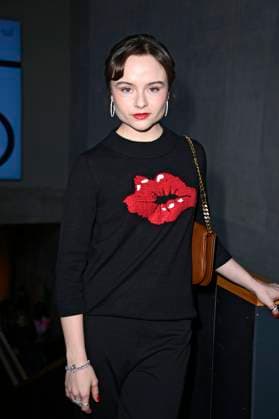 Lena Urzendowsky at the Kilian Kerner Fashion Show at Berlin Fashion Week A W 2025 in the Uber Eats Music Hall Berlin, 31 01 2025 Foto:xN.xKubelkax xFuturexImagex kerner_5105