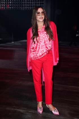 Simone Thomalla at the Kilian Kerner Fashion Show at Berlin Fashion Week A W 2025 in the Uber Eats Music Hall Berlin, 31 01 2025 Foto:xN.xKubelkax xFuturexImagex kerner_5114