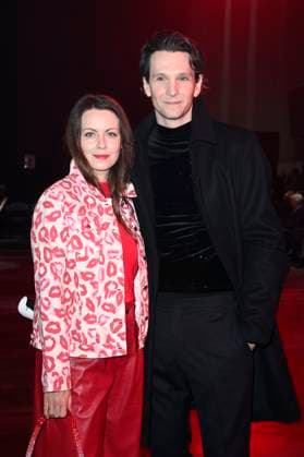 Alice Dwyer and Sabin Tambrea at the Kilian Kerner Fashion Show at Berlin Fashion Week A W 2025 in the Uber Eats Music Hall Berlin, 31 01 2025 Foto:xN.xKubelkax xFuturexImagex kerner_5122