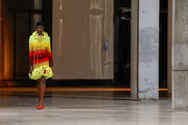 Défilé Germanier au Palais de Tokyo Collection Haute Couture Printemps Eté 2025 lors de la Fashion Week de Paris PFW Défilé Germanier au Palais de Tokyo Collection Haute Couture Printemps Eté 2025 lors de la Fashion Week de Paris PFW , France, January 30, 2025 Germanier fashion show at Palais de Tokyo Spring Summer 2025 Haute Couture collection during Paris Fashion Week PFW , France, January 30, 2025 Paris France  Copyright: xAgencex xBestimagexAgencex xBestimagex