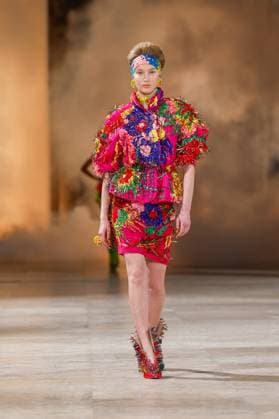 Défilé Germanier au Palais de Tokyo Collection Haute Couture Printemps Eté 2025 lors de la Fashion Week de Paris PFW Défilé Germanier au Palais de Tokyo Collection Haute Couture Printemps Eté 2025 lors de la Fashion Week de Paris PFW , France, January 30, 2025 Germanier fashion show at Palais de Tokyo Spring Summer 2025 Haute Couture collection during Paris Fashion Week PFW , France, January 30, 2025 Paris France  Copyright: xAgencex xBestimagexAgencex xBestimagex