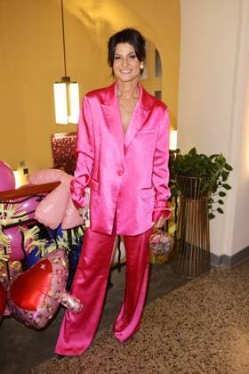 Marlene Lufen at the Marina Hoermanseder fashion show on 31 01 2025 as part of Fashion Week 2025 in Berlin Fashion Week Berlin Marina Hoermanseder fashion show