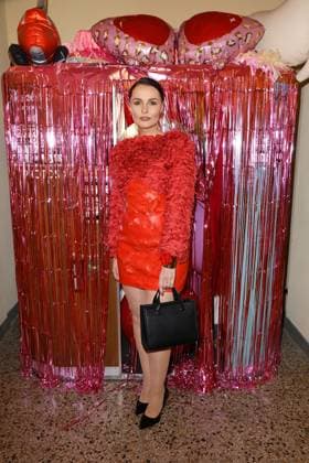 Jana Riva at the Marina Hoermanseder fashion show on 31 01 2025 as part of Fashion Week 2025 in Berlin Fashion Week Berlin Marina Hoermanseder fashion show