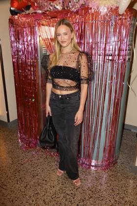 Vivien Wysocki at the Marina Hoermanseder fashion show on 31 01 2025 as part of Fashion Week 2025 in Berlin Fashion Week Berlin Marina Hoermanseder fashion show