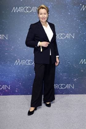 Franziska Giffey at the Marc Cain Parallel Universe fashion show on 31 01 2025 as part of Fashion Week Berlin at the Kraftwerk in Berlin Fashion Week Berlin 2025 Marc Cain Show