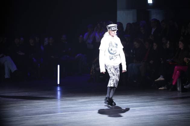 Different Look Danny Reinke Show CollectiveFour at the Uber Eats Music Hall Berlin Danny Reinke Show Copyright: xEventpressxBillyxLlerenax