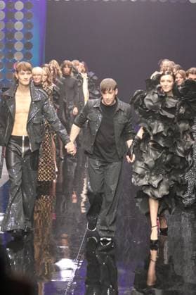Different Look Kilian Kerner Show Fashion designer Kilian Kerner at CollectiveFour at the Uber Eats Music Hall Berlin Copyright: xEventpressxBillyxLlerenax