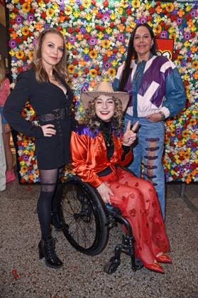 Regina Halmich, Kristina Vogel, Natascha Ochsenknecht MARINA HOERMANSEDER FASHION SHOW during the Berlin Fashion Week Fall Winter 2025 in Berlin on 31 01 2025