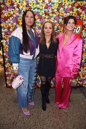 Natascha Ochsenknecht, Regina Halmich, Marlene Lufen MARINA HOERMANSEDER FASHION SHOW during the Berlin Fashion Week Fall Winter 2025 in Berlin on 31 01 2025