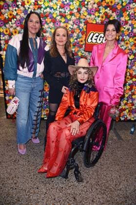 Natascha Ochsenknecht, Regina Halmich, Kristina Vogel, Marlene Lufen MARINA HOERMANSEDER FASHION SHOW during the Berlin Fashion Week Fall Winter 2025 in Berlin on 31 01 2025