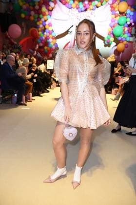Leonie Kullik (Leoobalys) - MARINA HOERMANSEDER FASHION SHOW während der Berlin Fashion Week Herbst Winter 2025 in Berlin am 31.01.2025