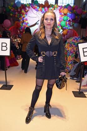 Regina Halmich MARINA HOERMANSEDER FASHION SHOW during the Berlin Fashion Week Fall Winter 2025 in Berlin on 31 01 2025