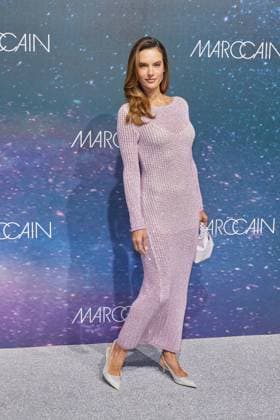 Alessandra Ambrosio Marc Cain Fashion Show Parallel Universe as part of the Fashion Week Berlin at the Kraftwerk in Berlin on 31 01 2025 Marc Cain Fashion Show Parallel Universe