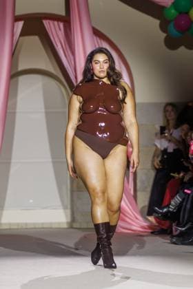 Berlin Fashion Week Marina Hoermanseder Vivien Blotzki at the Marina Hoermanseder Fashion Show as part of Berlin Fashion Week at the Oderberger Hotel on 31 01 2025 in Berlin Copyright: xEventpressxKochanx
