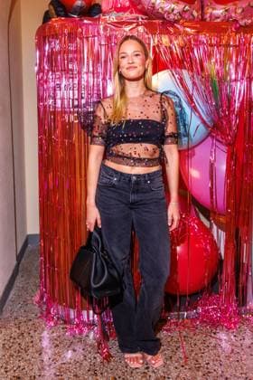 Berlin Fashion Week Marina Hoermanseder Vivien Wysocki at the Marina Hoermanseder Fashion Show as part of Berlin Fashion Week at Oderberger Hotel on 31 01 2025 in Berlin Copyright: xEventpressxKochanx