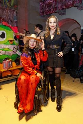 Berlin Fashion Week Marina Hoermanseder Kristina Vogel and Regina Halmich at the Marina Hoermanseder Fashion Show as part of Berlin Fashion Week at the Oderberger Hotel on 31 01 2025 in Berlin Copyright: xEventpressxKochanx