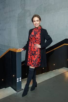 Berlin Fashion Week Killian Kerner Anastasia Zampounidis at the Kilian Kerner Fashion Show as part of the Berlin Fashion Week at the Uber Eats Music Hall on 31 01 2025 in Berlin Copyright: xEventpressxKochanx