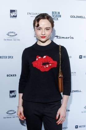 Berlin Fashion Week Killian Kerner Lena Urzendowsky at the Kilian Kerner Fashion Show as part of Berlin Fashion Week at Uber Eats Music Hall on 31 01 2025 in Berlin Copyright: xEventpressxKochanx