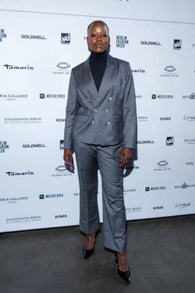 Berlin Fashion Week Killian Kerner Florence Kasumba at the Kilian Kerner Fashion Show as part of Berlin Fashion Week at the Uber Eats Music Hall on 31 01 2025 in Berlin Copyright: xEventpressxKochanx
