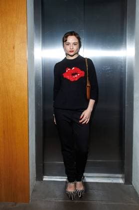 Berlin Fashion Week Killian Kerner Lena Urzendowsky at the Kilian Kerner Fashion Show as part of Berlin Fashion Week at Uber Eats Music Hall on 31 01 2025 in Berlin Copyright: xEventpressxKochanx