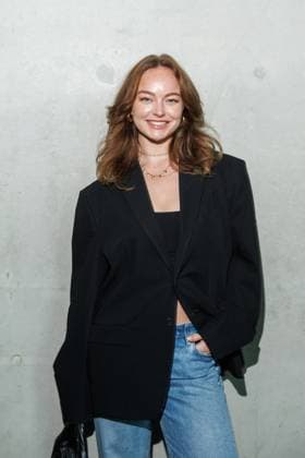 Berlin Fashion Week Killian Kerner Itselisa at the Kilian Kerner Fashion Show as part of the Berlin Fashion Week at the Uber Eats Music Hall on 31 01 2025 in Berlin Copyright: xEventpressxKochanx
