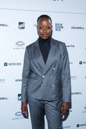 Berlin Fashion Week Killian Kerner Florence Kasumba at the Kilian Kerner Fashion Show as part of Berlin Fashion Week at the Uber Eats Music Hall on 31 01 2025 in Berlin Copyright: xEventpressxKochanx