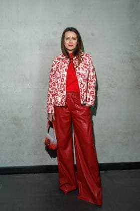 Berlin Fashion Week Killian Kerner Alice Dwyer at the Kilian Kerner Fashion Show as part of Berlin Fashion Week at the Uber Eats Music Hall on 31 01 2025 in Berlin Copyright: xEventpressxKochanx