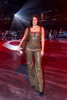 Berlin Fashion Week Killian Kerner Anastasia Barner at the Kilian Kerner Fashion Show as part of the Berlin Fashion Week at the Uber Eats Music Hall on 31 01 2025 in Berlin Copyright: xEventpressxKochanx