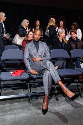 Berlin Fashion Week Killian Kerner Florence Kasumba at the Kilian Kerner Fashion Show as part of Berlin Fashion Week at the Uber Eats Music Hall on 31 01 2025 in Berlin Copyright: xEventpressxKochanx