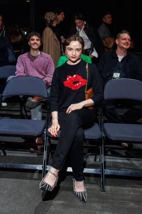 Berlin Fashion Week Killian Kerner Lena Urzendowsky at the Kilian Kerner Fashion Show as part of Berlin Fashion Week at Uber Eats Music Hall on 31 01 2025 in Berlin Copyright: xEventpressxKochanx