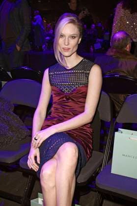 Kim Hnizdo at the Marcel Ostertag Fashion Show at Berlin Fashion Week A W 2025 in the Uber Eats Music Hall Berlin, 31 01 2025 Foto:xN.xKubelkax xFuturexImagex ostertag_5110