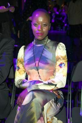 Florence Kasumba at the Marcel Ostertag Fashion Show at Berlin Fashion Week A W 2025 in the Uber Eats Music Hall Berlin, 31 01 2025 Foto:xN.xKubelkax xFuturexImagex ostertag_5113