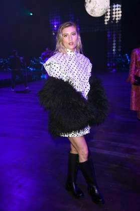 Luna Schweiger at the Danny Reinke Fashion Show at Berlin Fashion Week A W 2025 in the Uber Eats Music Hall Berlin, 31 01 2025 Foto:xN.xKubelkax xFuturexImagex reinke_1216