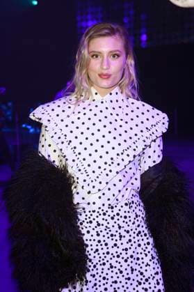 Luna Schweiger at the Danny Reinke Fashion Show at Berlin Fashion Week A W 2025 in the Uber Eats Music Hall Berlin, 31 01 2025 Foto:xN.xKubelkax xFuturexImagex reinke_1222