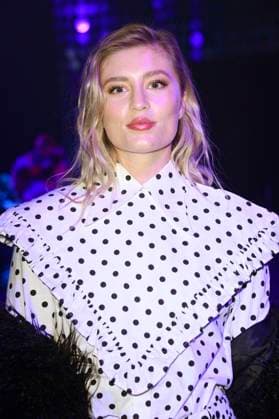 Luna Schweiger at the Danny Reinke Fashion Show at Berlin Fashion Week A W 2025 in the Uber Eats Music Hall Berlin, 31 01 2025 Foto:xN.xKubelkax xFuturexImagex reinke_1226