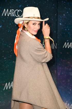 Dany Michalski at the MARC CAIN FASHION SHOW as part of the Berlin Fashion Week Herbert Winter 2025 in Berlin on 31 01 2025